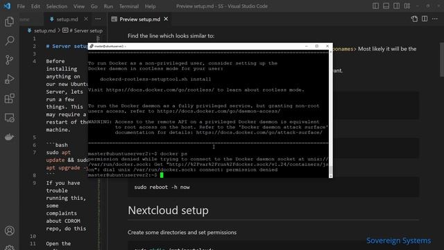 Self hosted Dropbox style server using Nextcloud All In One on Docker смотреть онлайн
