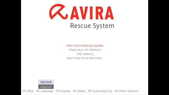 Avira Rescue CD 2013 смотреть онлайн