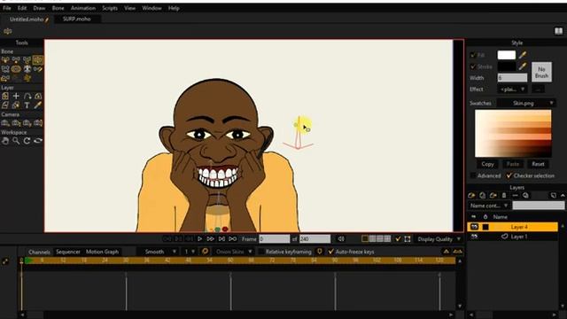 Animating Images with the new Live Mesh_Moho 13.5.2 смотреть онлайн