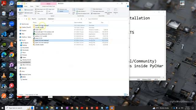 Local (Windows 10 or 11) Hadoop Cluster With PySpark PyCharm смотреть онлайн