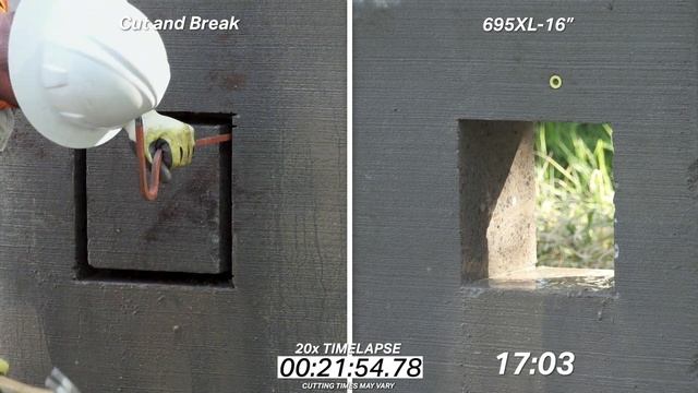 ICS® 695XL vs Cut-n-Break смотреть онлайн