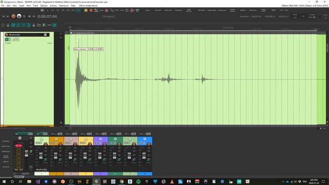 Reaper Fixing Clipped 32 bit Floating Point Audio (No Sound) смотреть онлайн