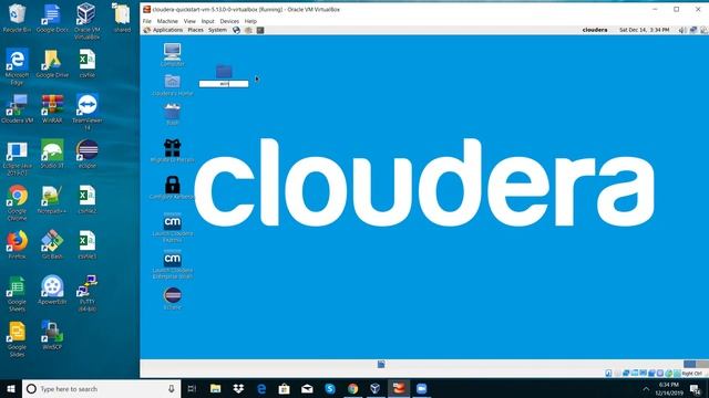 How to share a windows folder with linux, vmWare or cloudera box смотреть онлайн