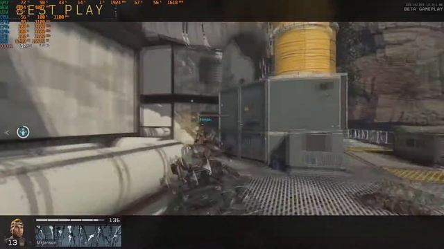 Call of Duty Black Ops 4 beta : AMD Ryzen 3 1200 gtx 1060 6GB смотреть онлайн