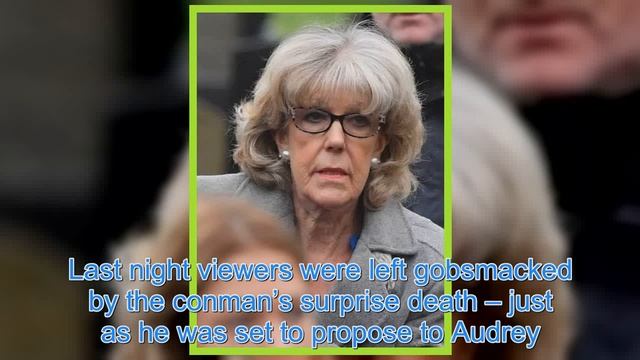 Coronation Street’s Audrey Roberts supported by her family as she films Lewis Archer’s funeral смотреть онлайн