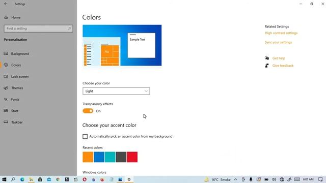 Turn On or Off Transparency Effects in Windows 10 | windows 10 transparency effects | #windows10 смотреть онлайн