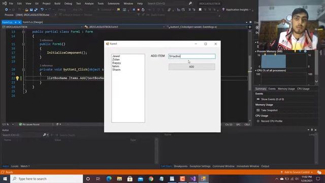 LISTBOX CONTROL IN WINFORMS C# Bangla Tutorial | ADD item | Delet | Count | Clear | (Part - 3) смотреть онлайн