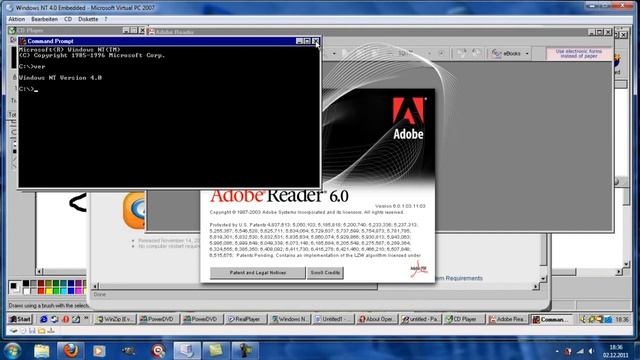 Windows NT 4.0 Embedded with Service Pack 6! IN Virtual PC 2007 смотреть онлайн