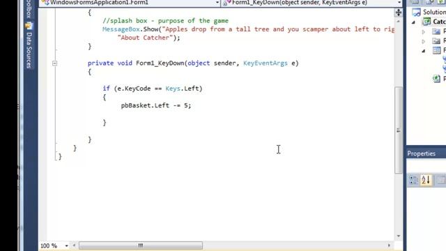 4 of 9: Developing a computer game using C#.Net смотреть онлайн