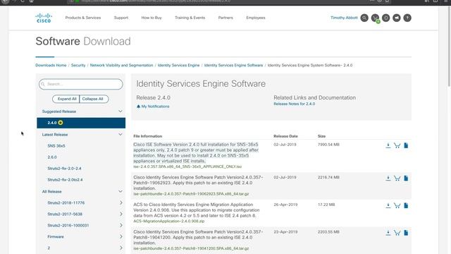 Cisco ISE Software Download смотреть онлайн