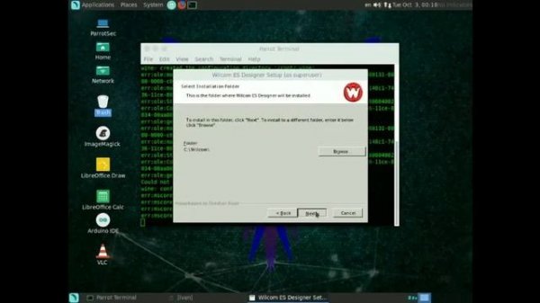 Wilcom embroidery On Linux