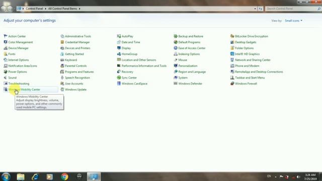 Sync Partnership Settings | Windows Mobility Centre in Computer | Window 7 | Laptop | Pc смотреть онлайн