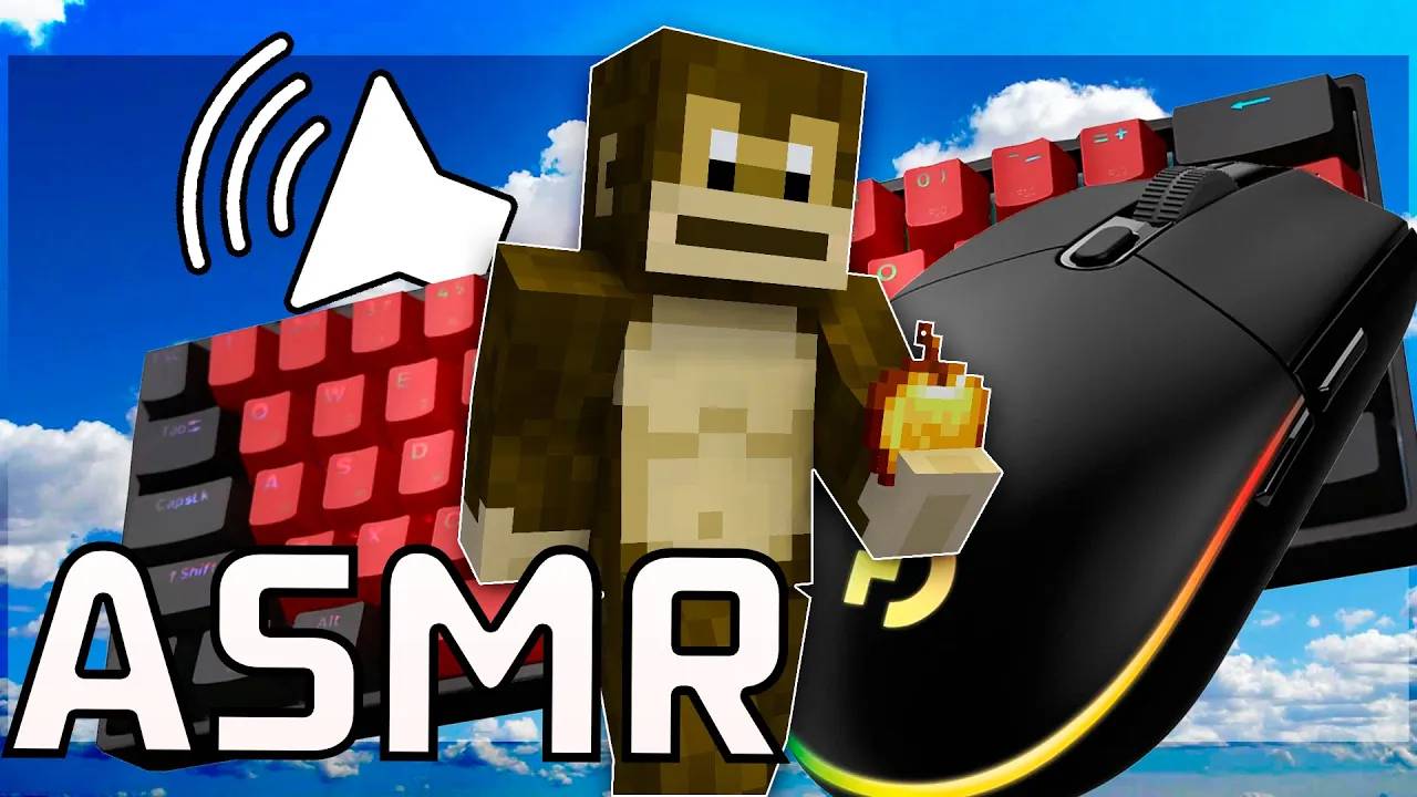 АСМР БЕДВАРС МАЙНКРАФТ 1.8.9 #bedwars #hypixel #asmr #АСМР КЛАВИАТУРА + МЫШКА