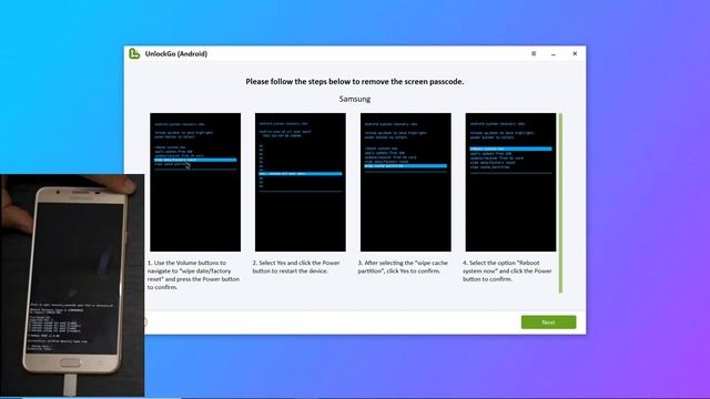 Remove  Android Screen lock | FRP Bypass Samsung tool, UnlockGo Android 2022 смотреть онлайн