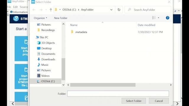 How to Open existing project with STM32CubeIDE смотреть онлайн