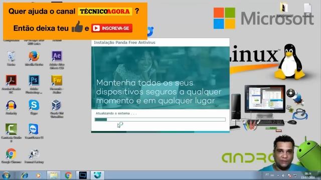 Baixando o melhor e mais leve antivírus gratuito de 2016. смотреть онлайн