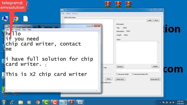 Chip Card Reader and writer solution смотреть онлайн