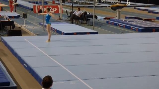 Laura Aerts Senior FIG Grond BK 2016 смотреть онлайн