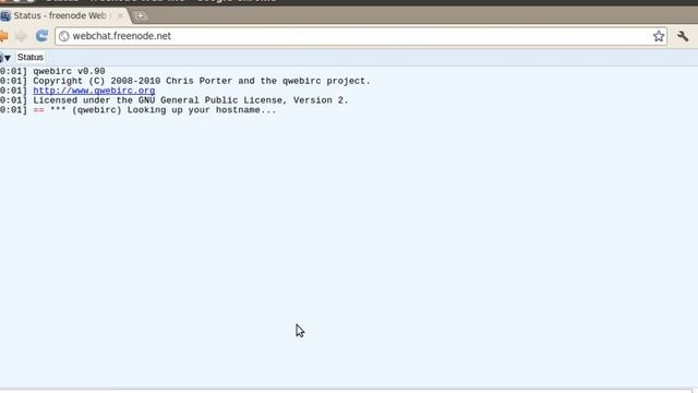 Tutorial: Using IRC via web-browser смотреть онлайн