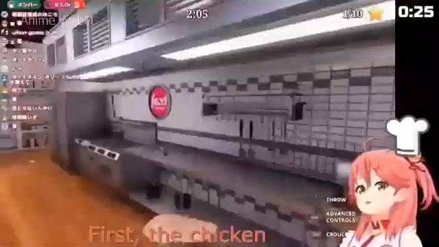 Sakura Miko - Cooking Simulator meme смотреть онлайн