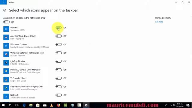 How To Hide Network Icon On Taskbar In Windows 10 смотреть онлайн