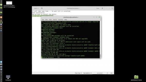 How to Install Texlive and Texmaker in Linux Mint