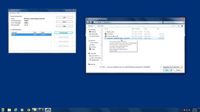 How to Change Windows 7 SP1 Display Language смотреть онлайн