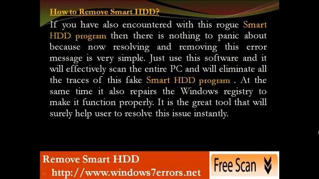 Remove Smart HDD: Effective video Guide to Get Rid of Smart HDD смотреть онлайн