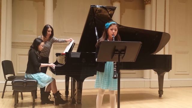 Nocturne, L Bassi, Clair (11 yrs) Rachel (12 yrs), 2015 Feb, Carnegie Hall смотреть онлайн