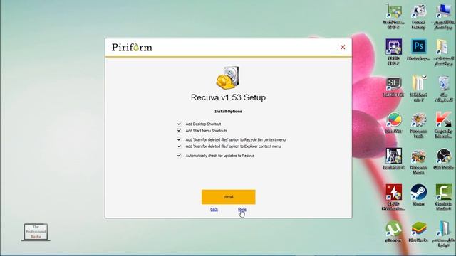 برنامج لاسترجاع الملفات المحذوفة Recuva смотреть онлайн