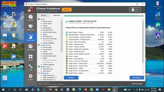 CCleaner ব্যবহারের সঠিক নিয়ম জেনে নিন। How to use C Cleaner #rahimbd24 смотреть онлайн