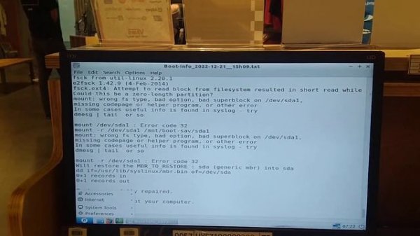 Linux Boot Repair | Ubuntu Repair Disk | Checking hardisk OS