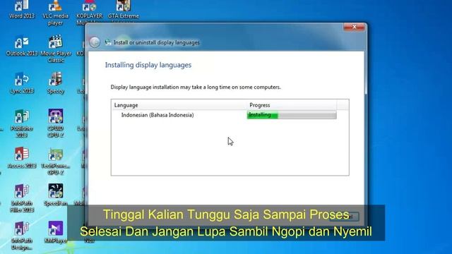 Cara Mengganti Bahasa Sistem Windows 7 Ke Bahasa Indonesia смотреть онлайн