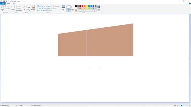 How to draw the Windows 10 logo using MS Paint | Drawing Tutorial смотреть онлайн