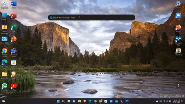 Windows 11 new web search box on desktop смотреть онлайн