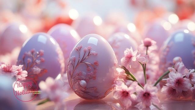 EASTER BACKGROUND 4K  🐰  Happy Easter Screensaver  🐰  Easter 4k Backdrop