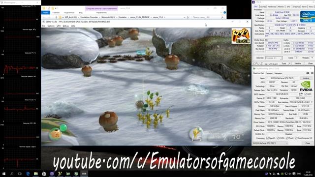 CEMU 1.5.6 Wii U Emulator - Pikmin 3 (2013). Ingame. Test run on PC #2 смотреть онлайн