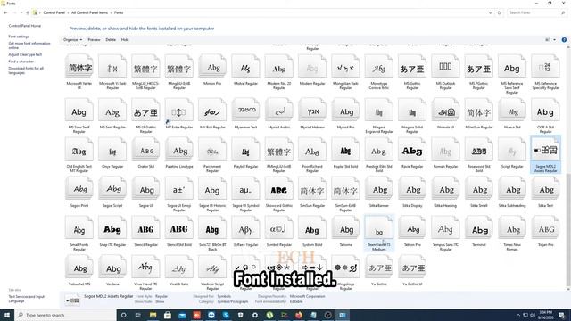 How to Install Fonts in Windows 10 смотреть онлайн
