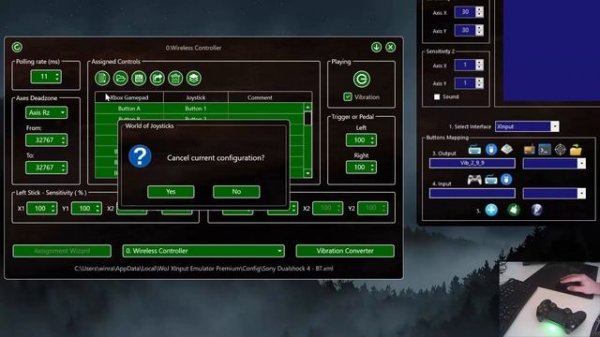 WoJ XInput Emulator Premium v1.57