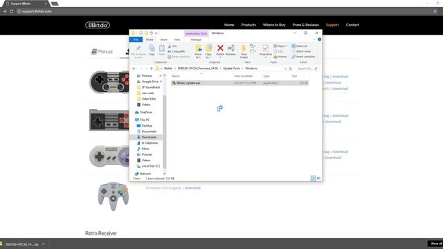 Updating firmware for the 8bitdo SNES30 / SFC30 bluetooth controller смотреть онлайн