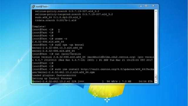 Redhat CentOS - How to install specific Kernel version смотреть онлайн