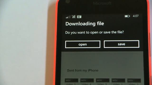 How to save win phone 8.1 email attachments like pdf, video clips to "downloads" folder смотреть онлайн