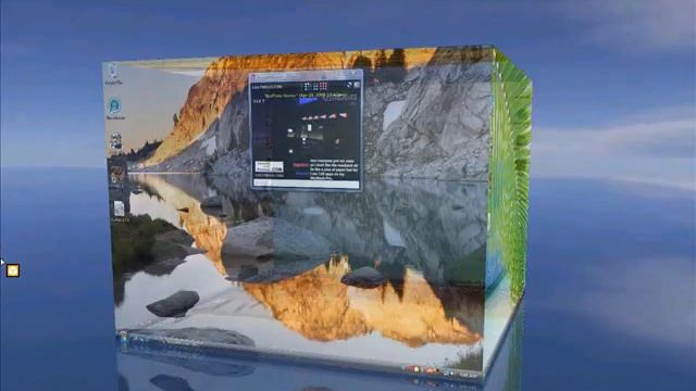3D Desktop in Windows Vista смотреть онлайн
