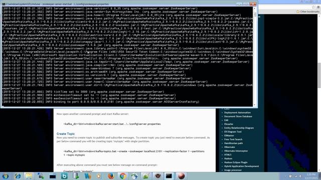 Apache Kafka - Quick Start on Windows смотреть онлайн