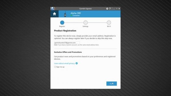 Garmin Support | Alpha® 300i | Updating via Garmin Express
