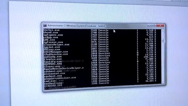 Tasklist cmd смотреть онлайн
