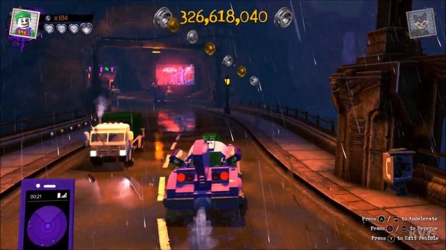 LEGO DC Super-Villains - Jokermobile - Open World Free Roam Gameplay (PC HD) [1080p60FPS] смотреть онлайн