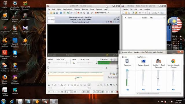 Record Any Sounds On Your Computer Speaker Windows 7/Windows 8 смотреть онлайн