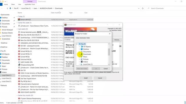 How to download WinRar Archieve in Computer & Laptops || #Mohsin смотреть онлайн