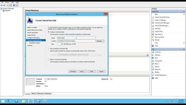 Create Virtual Machine on hyper-v windows server 2012 R2 Bangla Part-02 смотреть онлайн